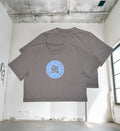 Damen Crop-Top Duality (Faded Grey)